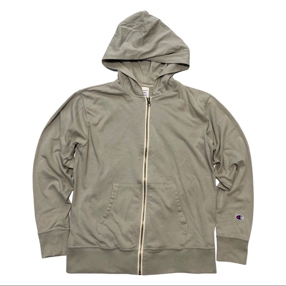 Champion Tops - CHAMPION ZIP-UP LIGHTWEIGHT HOODIE
